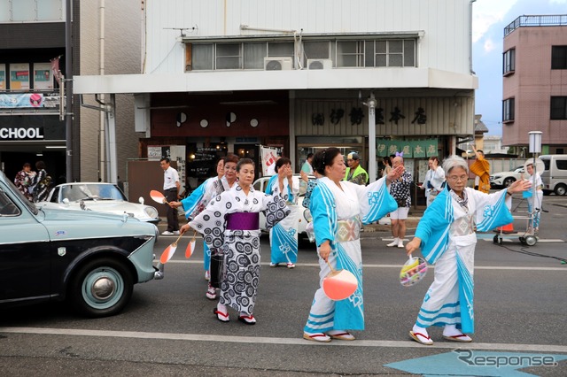 クラシックカーin八木節まつり