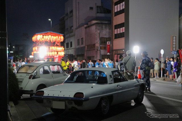 クラシックカーin八木節まつり