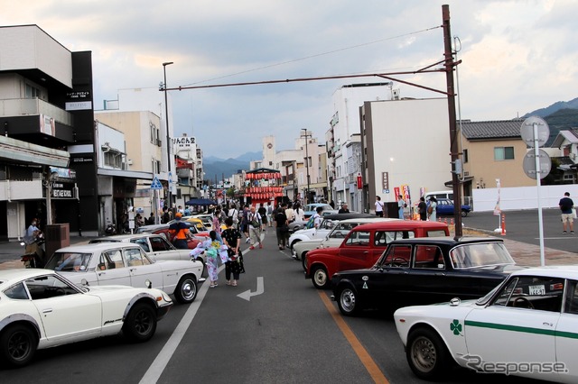 クラシックカーin八木節まつり
