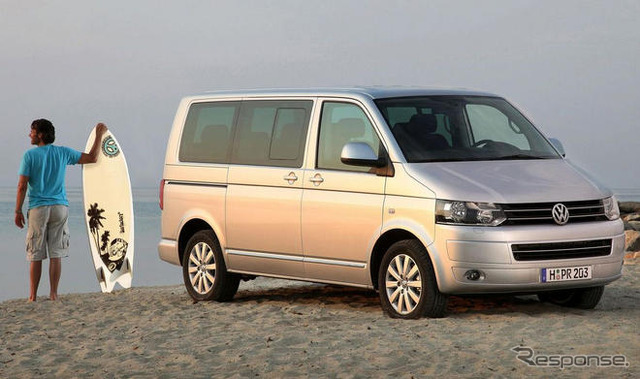 【フランクフルトモーターショー09】VWの人気ミニバン2台…フェイスリフト