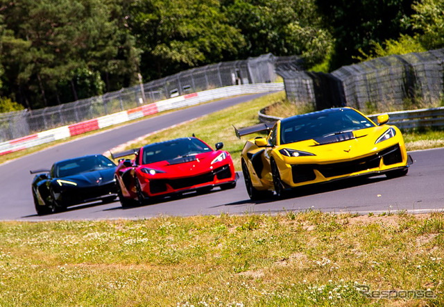 コルベットZ06、ZR1、ZR1Xが独ニュルブルクリンク北コースで新記録