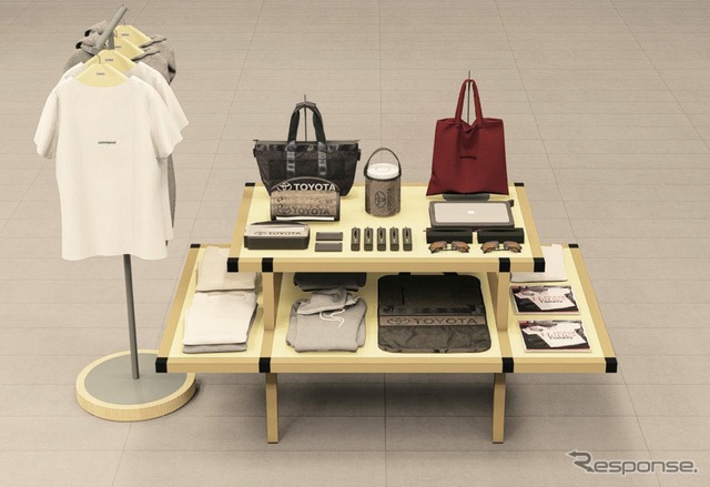 「つつむ」をテーマにしたTOYOTA UPCYCLE POP UP 第2弾