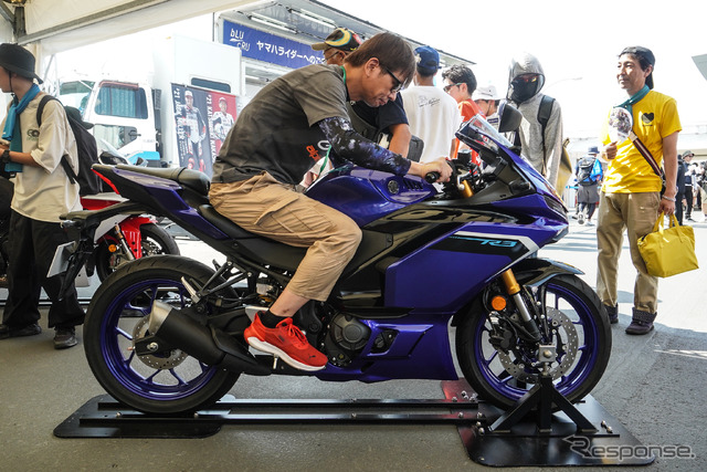 ヤマハ YZF-R3 にも試乗してみた