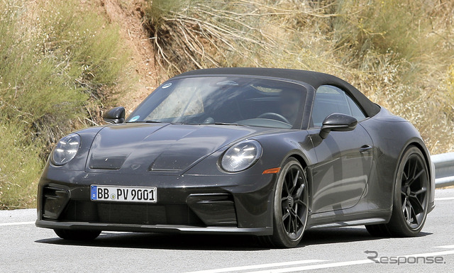 ポルシェ 911スピードスター 新型のプロトタイプ