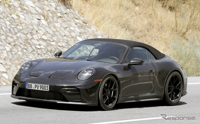 ポルシェ 911スピードスター 新型のプロトタイプ
