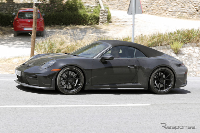 ポルシェ 911スピードスター 新型のプロトタイプ