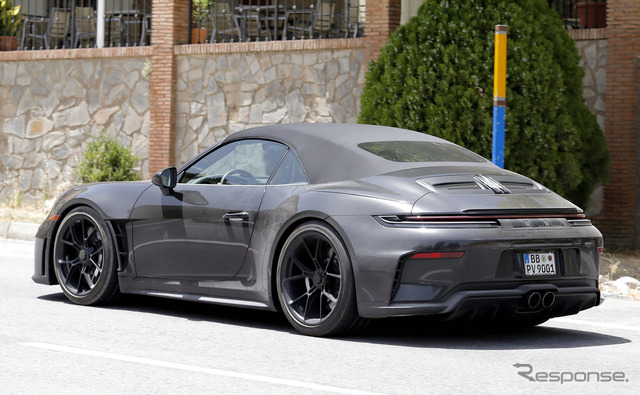 ポルシェ 911スピードスター 新型のプロトタイプ