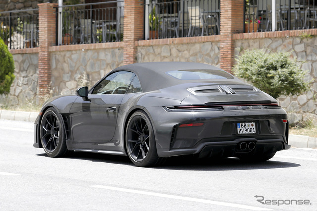 ポルシェ 911スピードスター 新型のプロトタイプ