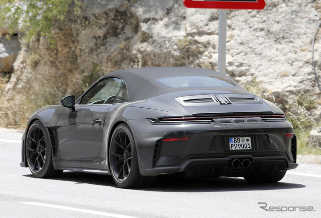 ポルシェ 911スピードスター 新型のプロトタイプ