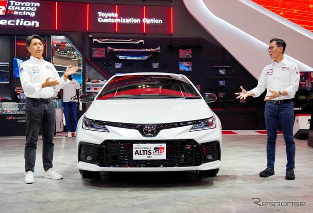 トヨタ『カローラアルティス HEV GRスポーツ』（GIIAS 2025）