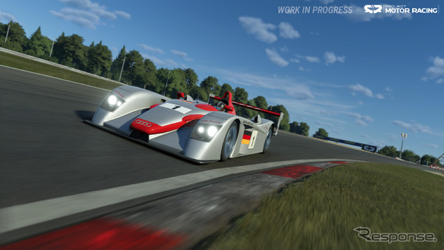 新作レーシングシミュレーションゲーム「Project Motor Racing」に登場するアウディ『R8』