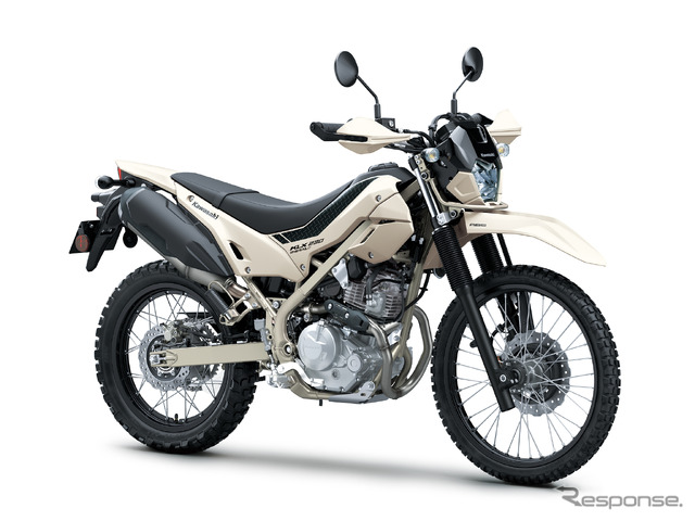 カワサキ KLX230シェルパS(ホワイティッシュベージュ)