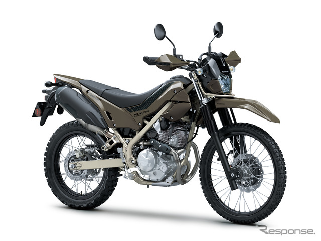 カワサキ KLX230シェルパS(ミディアムクラウディグレー)