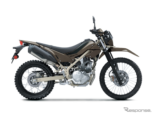 カワサキ KLX230シェルパS(ミディアムクラウディグレー)