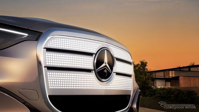 メルセデスベンツ GLC 新型から採用される光る「アイコニックグリル」