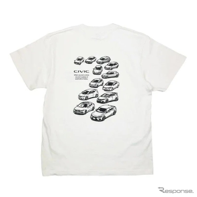 CIVIC ヒストリーTシャツ
