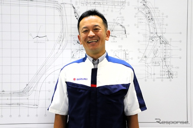 スズキ商品企画本部四輪軽・A商品統括部チーフエンジニアの飯田茂さん