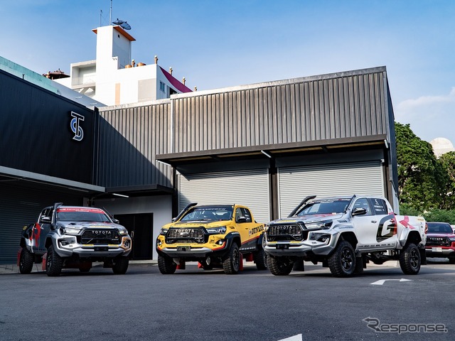 ｢TOYOTA GAZOO RACING THAILAND｣のハイラックスRevo