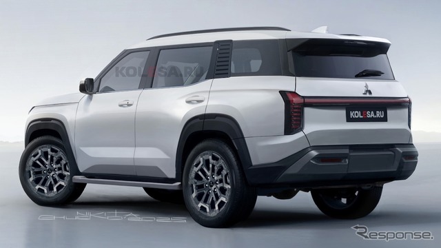 三菱 パジェロスポーツ 次期型の予想CG