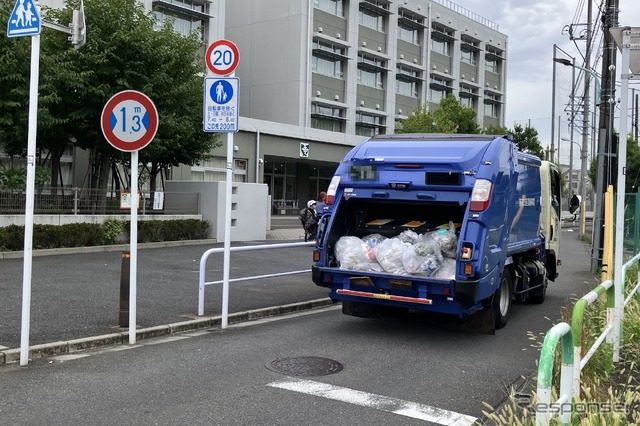 狭い道! 都道423号