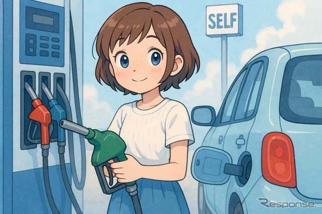 給油時の燃料の入れ間違いに注意！