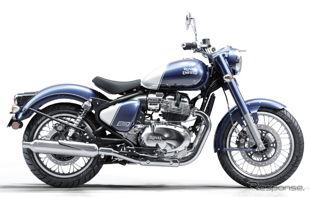 ロイヤルエンフィールド New CLASSIC 650 Bruntingthorpe Blue（ブランティングソープ・ブルー）