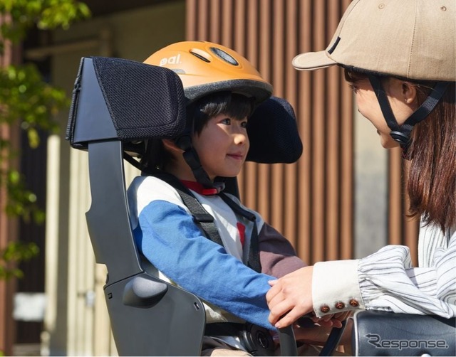 自転車用チャイルドシート国内シェアトップのオージーケー技研