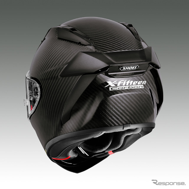 際立つカーボンシェル！ SHOEIがフラッグシップのフルフェイスモデル・X-Fifteenに『Carbon』モデルを追加
