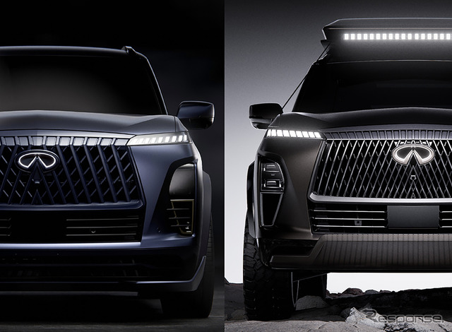 インフィニティQX80トラックスペックとQX80テレインスペック