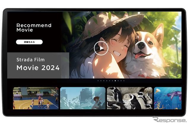 ある程度高性能な「DSP」が搭載された市販メインユニットの一例（パナソニック・CN-F1X10C1D）。