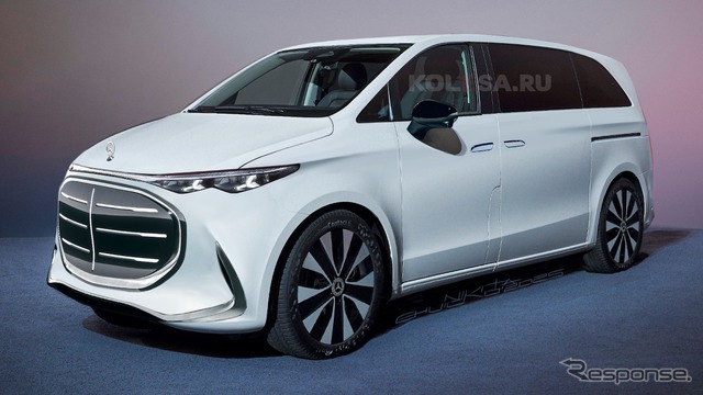 メルセデスベンツ VLE 市販型の予想CG