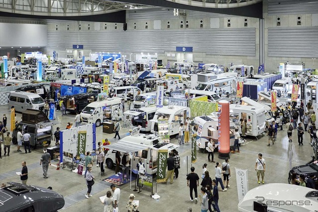 横浜キャンピングカーショー（写真は2024年のもの）