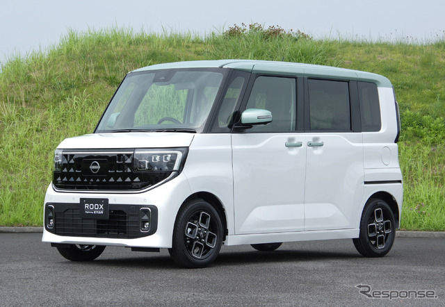 日産 ルークス 新型のツートーン仕様（ハイウェイスター）