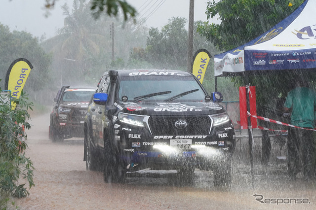 哀川翔の「FLEX SHOW AIKAWA Racing」がアジアクロスカントリーラリーAXCR2025でT1Gクラス4位完走を達成