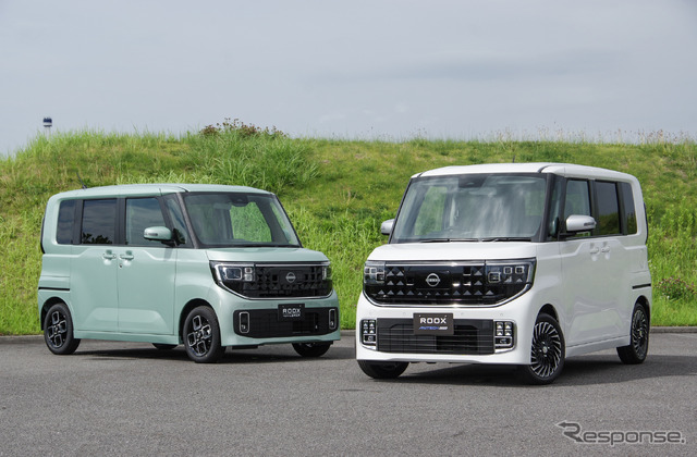 日産 ルークス（左）とルークス AUTECH LINE（右）