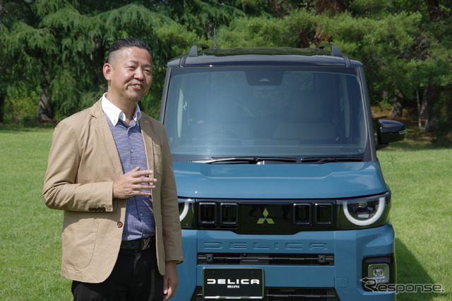三菱 デリカミニ 新型、開発責任者の藤井康輔さん