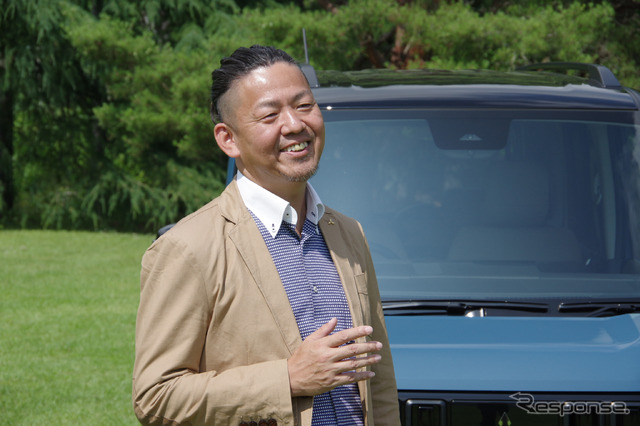 三菱 デリカミニ 新型、開発責任者の藤井康輔さん
