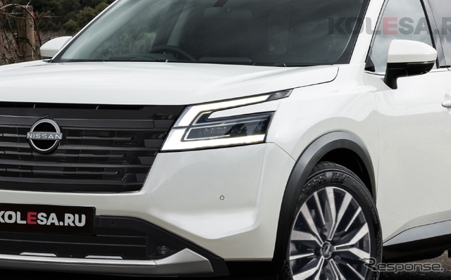 日産 パスファインダー 改良新型の予想CG