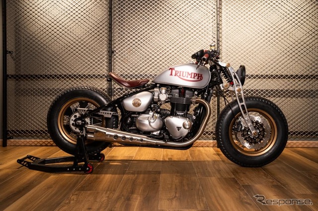 イタリアチームのBonneville Bobber