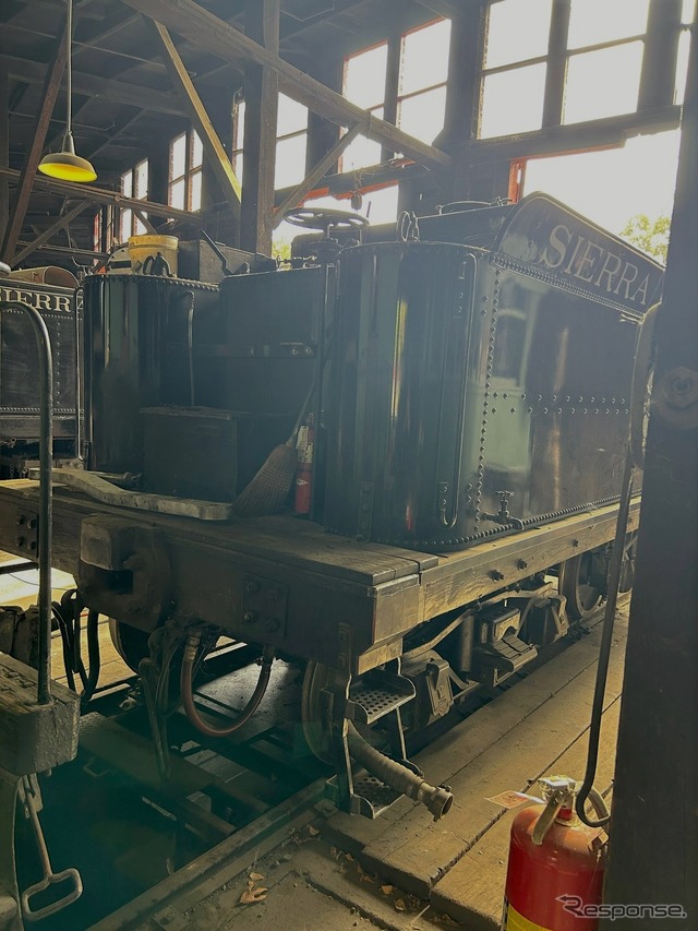 米カリフォルニア州にあるレイルタウン1897州立歴史公園に保存されている「Sierra No. 3」を参考に商品設計