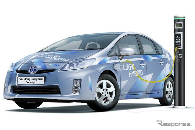 【フランクフルトモーターショー09】トヨタ プリウス 新型のプラグインHV仕様