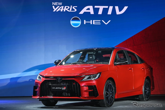 トヨタ『ヤリス アティブ HEV』新型のGRスポーツ