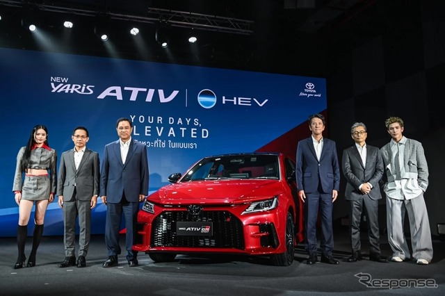 トヨタ『ヤリス アティブ HEV』新型のGRスポーツ
