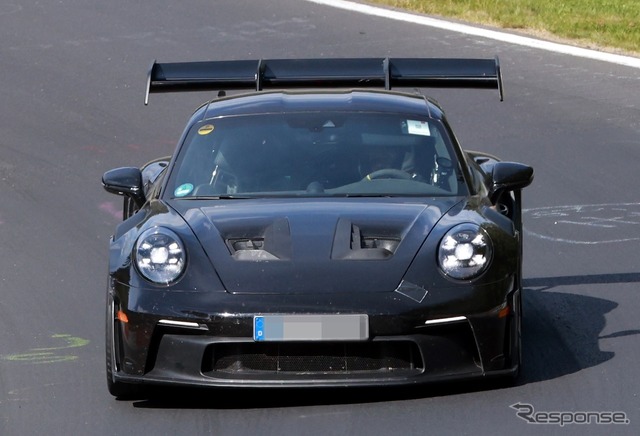 ポルシェ 911 GT3 RS 改良新型のプロトタイプ