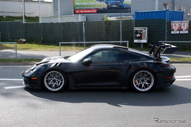 ポルシェ 911 GT3 RS 改良新型のプロトタイプ