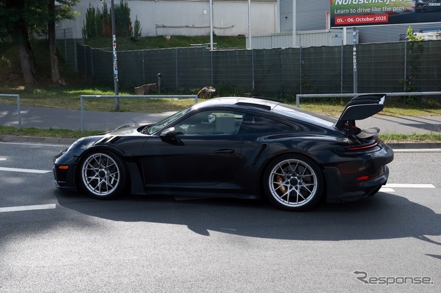 ポルシェ 911 GT3 RS 改良新型のプロトタイプ