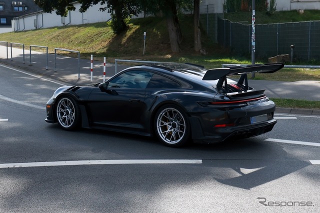 ポルシェ 911 GT3 RS 改良新型のプロトタイプ