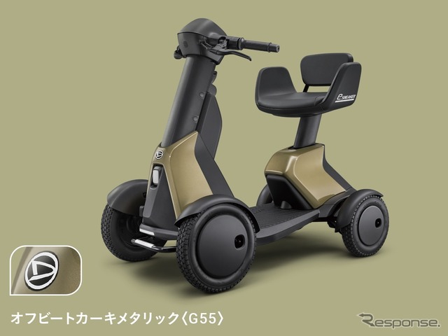 ダイハツ e-SNEAKER:オフビートカーキメタリック