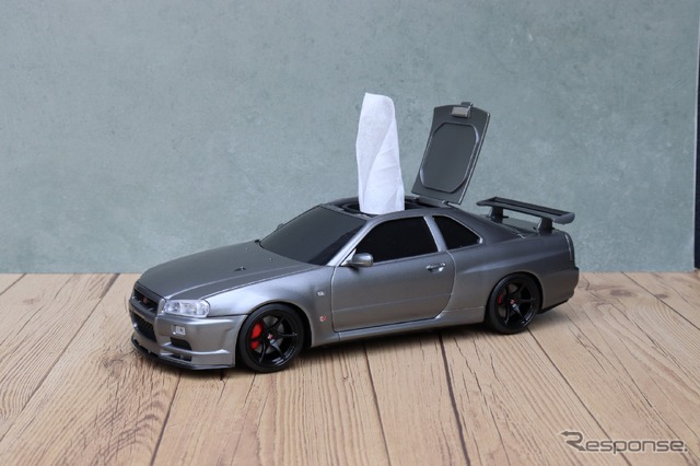 日産『GT-R』(BNR34)のウェットティッシュケース