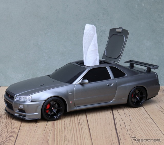 日産『GT-R』(BNR34)のウェットティッシュケース